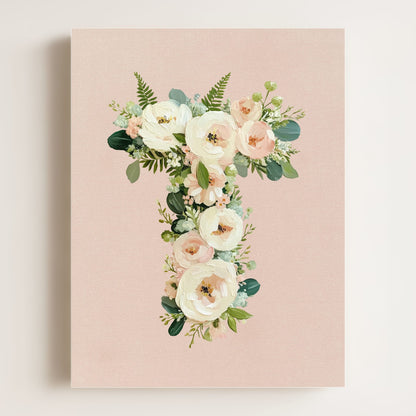 Heirloom Floral Alphabet Prints
