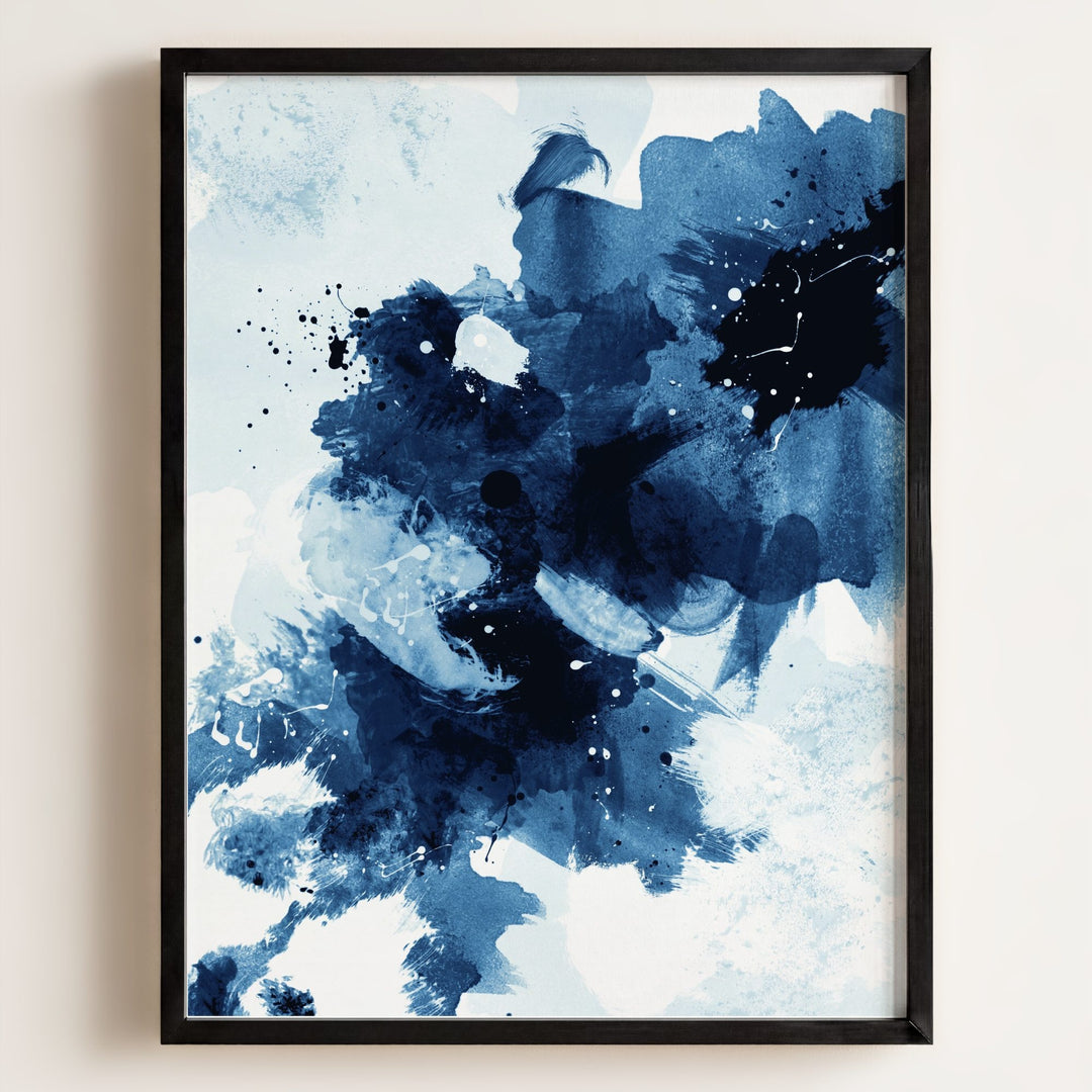 Indigo Abstract No. 1