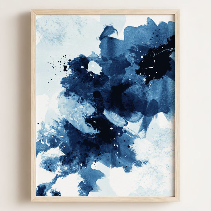 Indigo Abstract No. 1