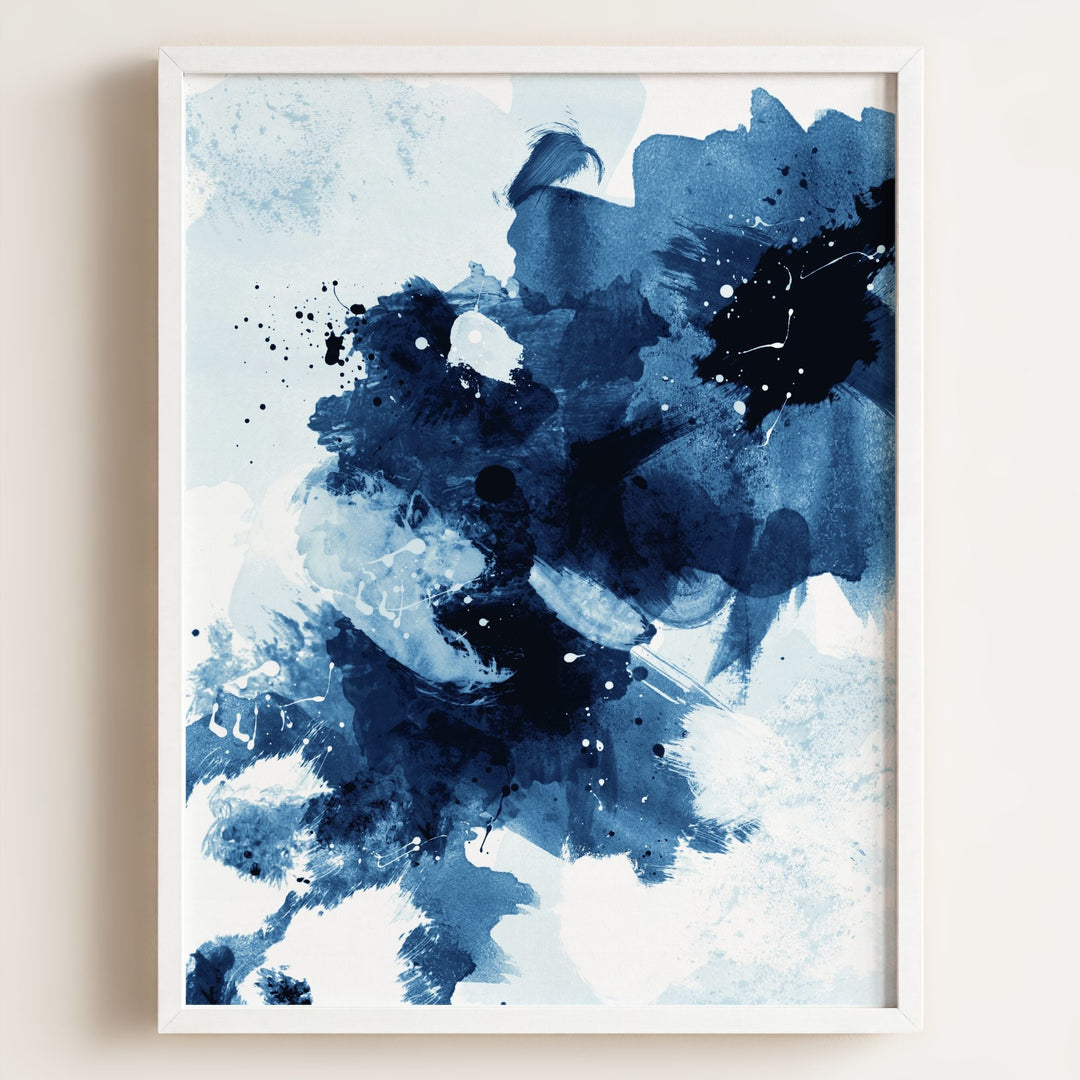 Indigo Abstract No. 1