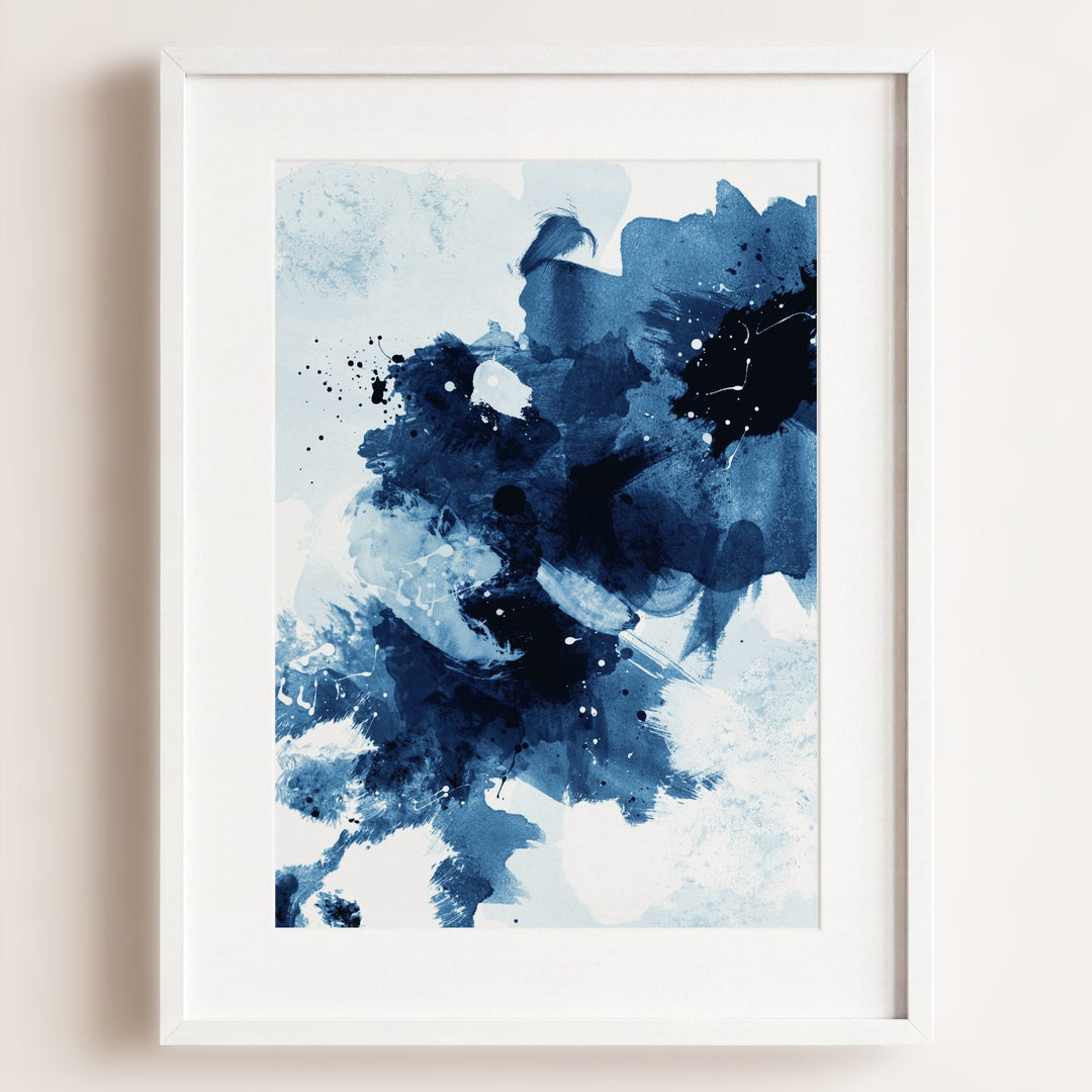 Indigo Abstract No. 1