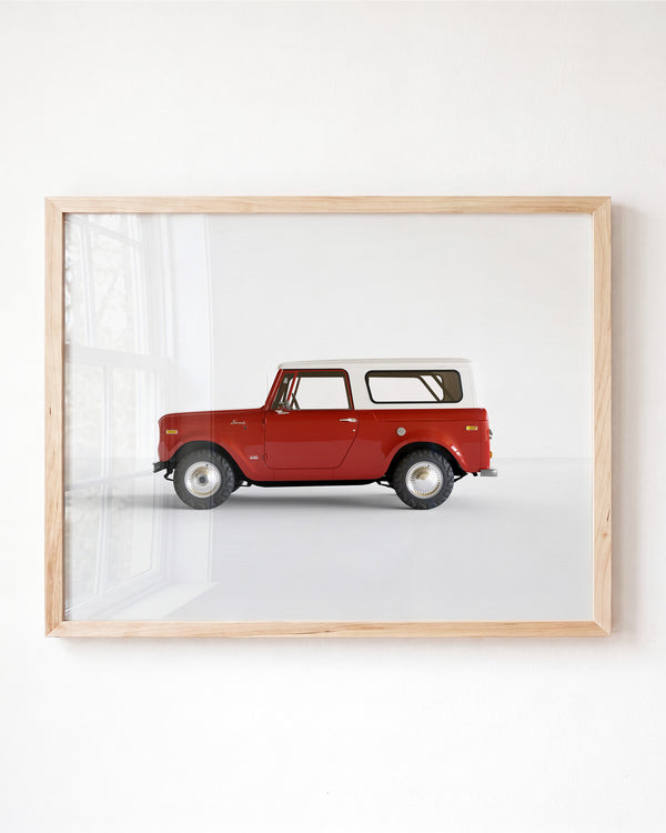 International Scout Car — Framed