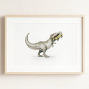 Dinosaur Snack Time Horizontal