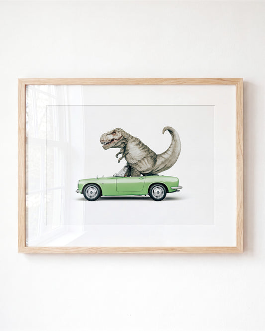 Jurassic Joy Collection - Framed Art