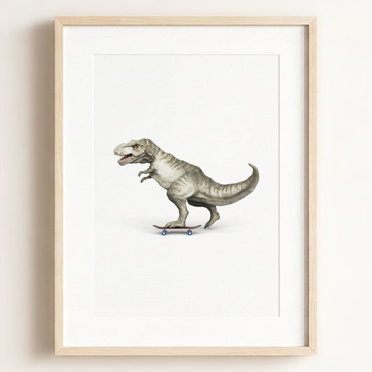 Jurassic Joy Collection — Framed
