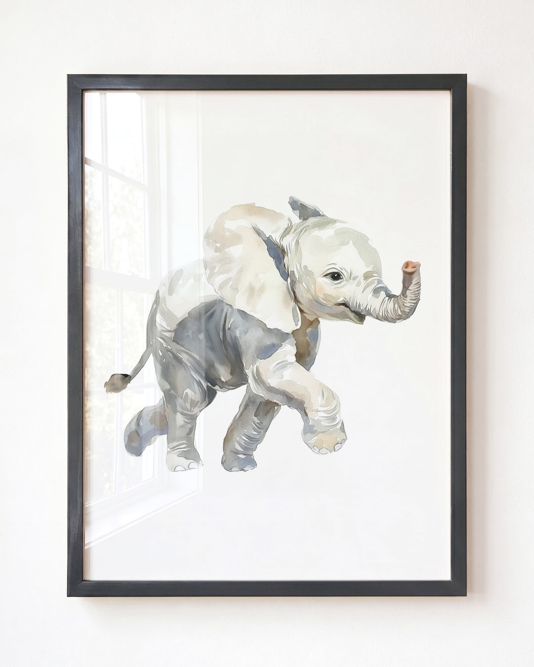 Keepsake Kingdom Watercolor Elephant Art Print