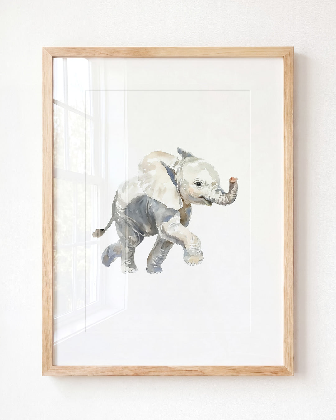 Keepsake Kingdom Watercolor Elephant Art Print