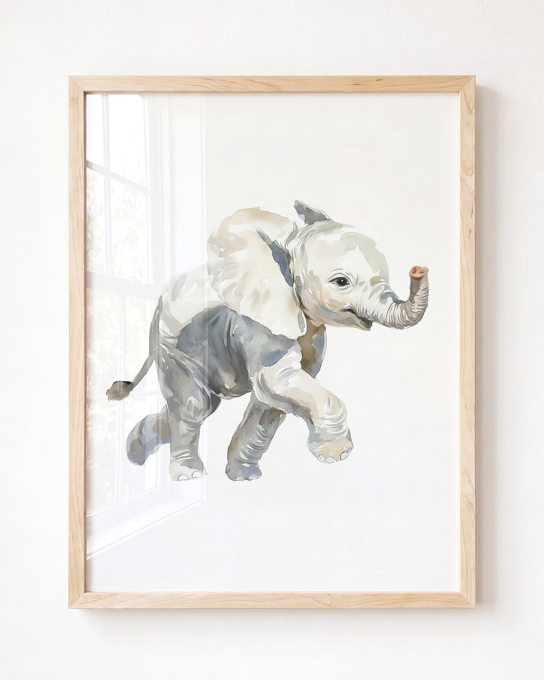 Keepsake Kingdom Watercolor Elephant Art Print