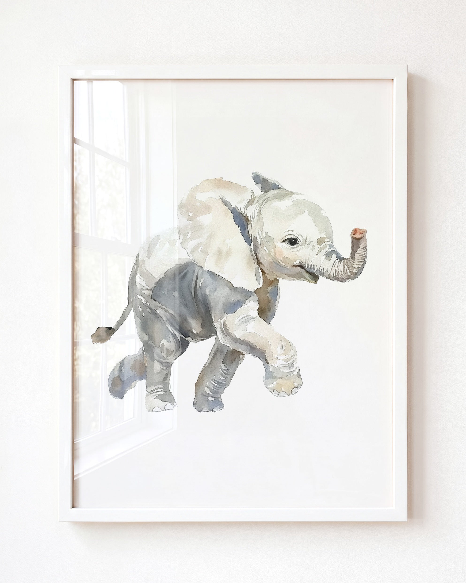Keepsake Kingdom Watercolor Elephant Art Print