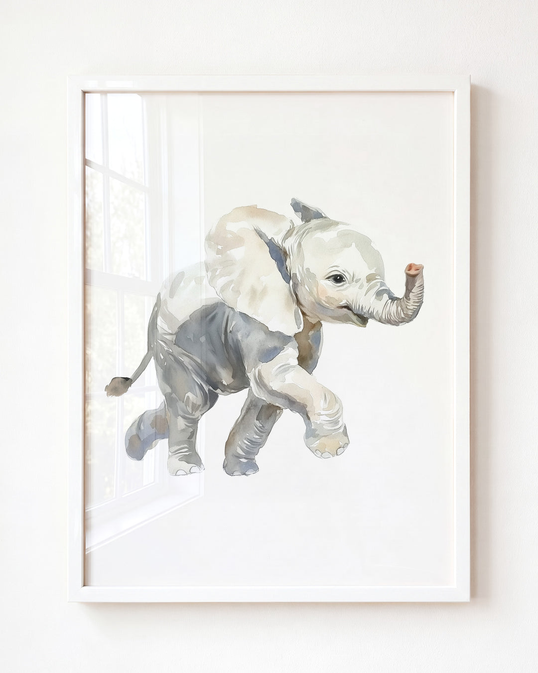 Keepsake Kingdom Watercolor Elephant Art Print