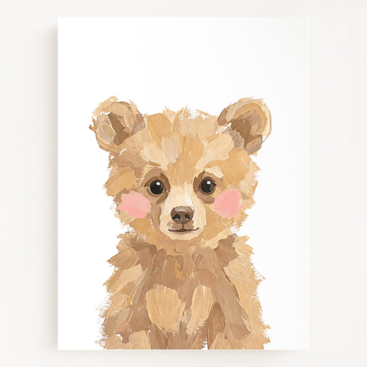 Little Painted Grizzly Bear