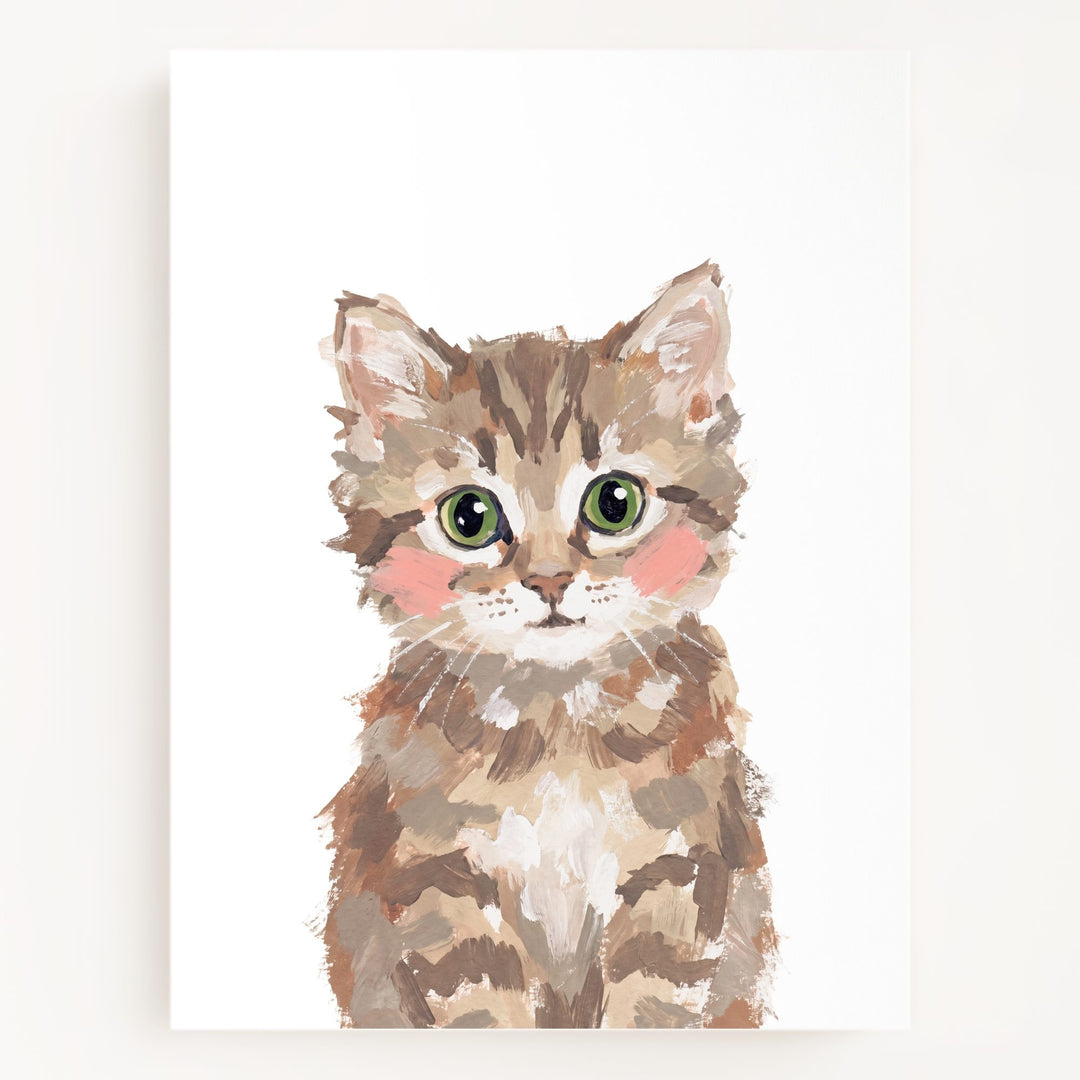 Little Painted Tabby Cat