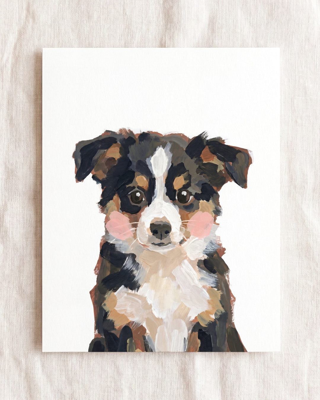 Little Painted Dog-Australian-Shepherd