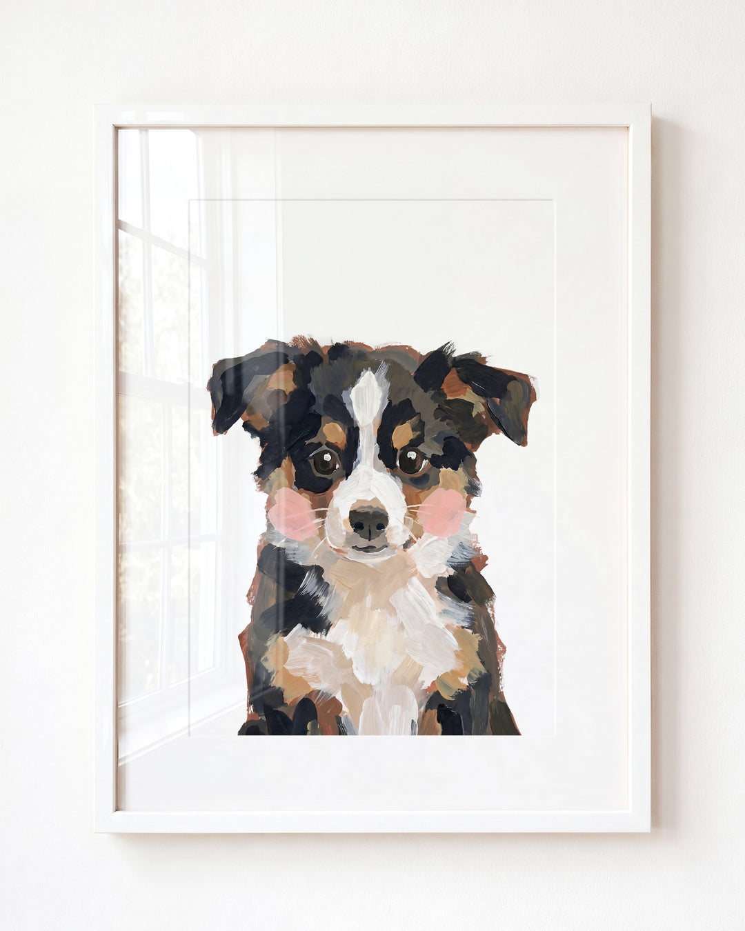 Little Painted Dog-Australian-Shepherd