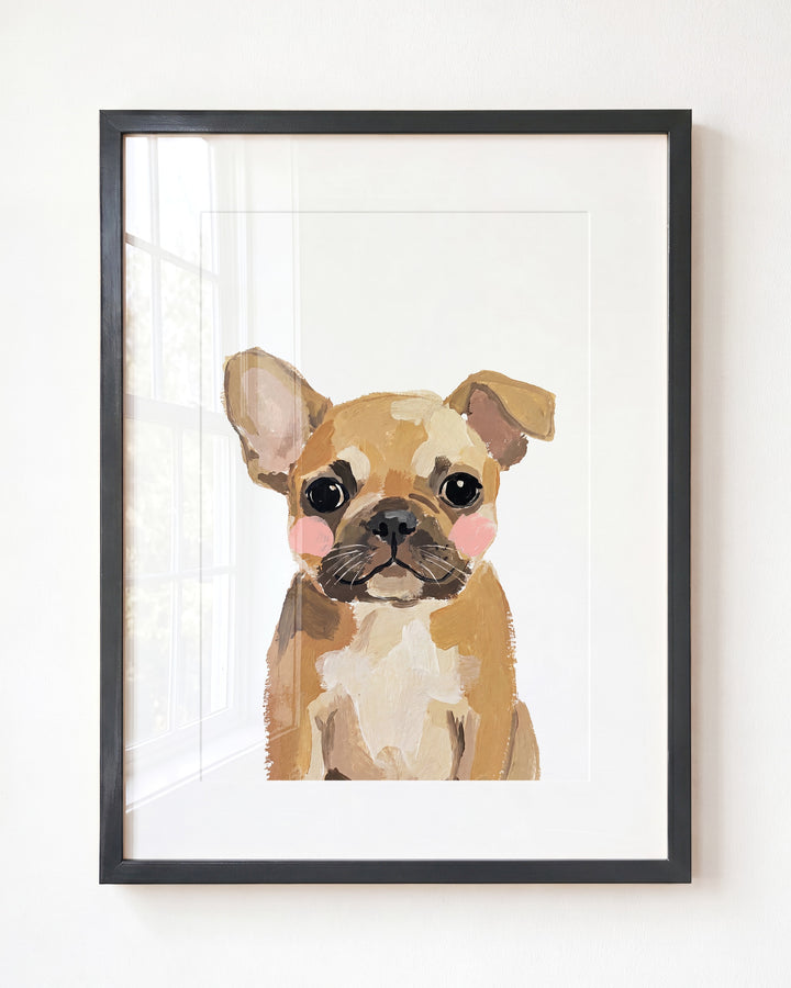 Little Painted Dog-French-Bulldog