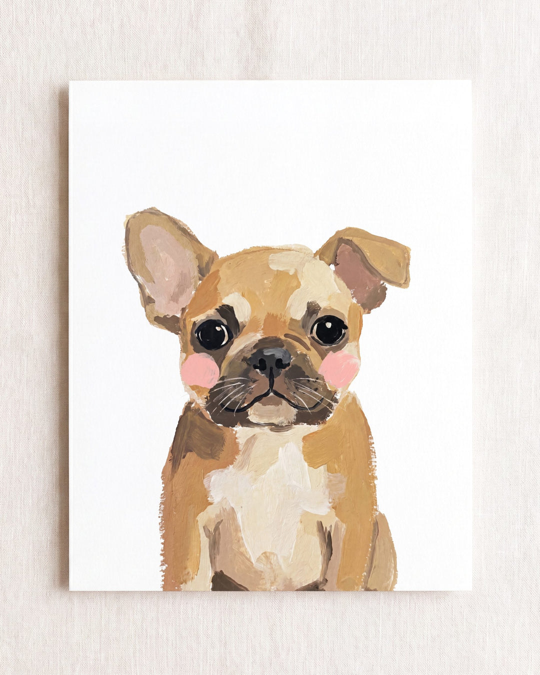 Little Painted Dog-French-Bulldog