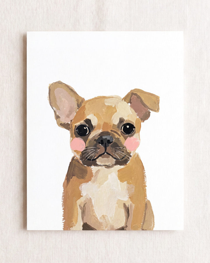 Little Painted Dog-French-Bulldog