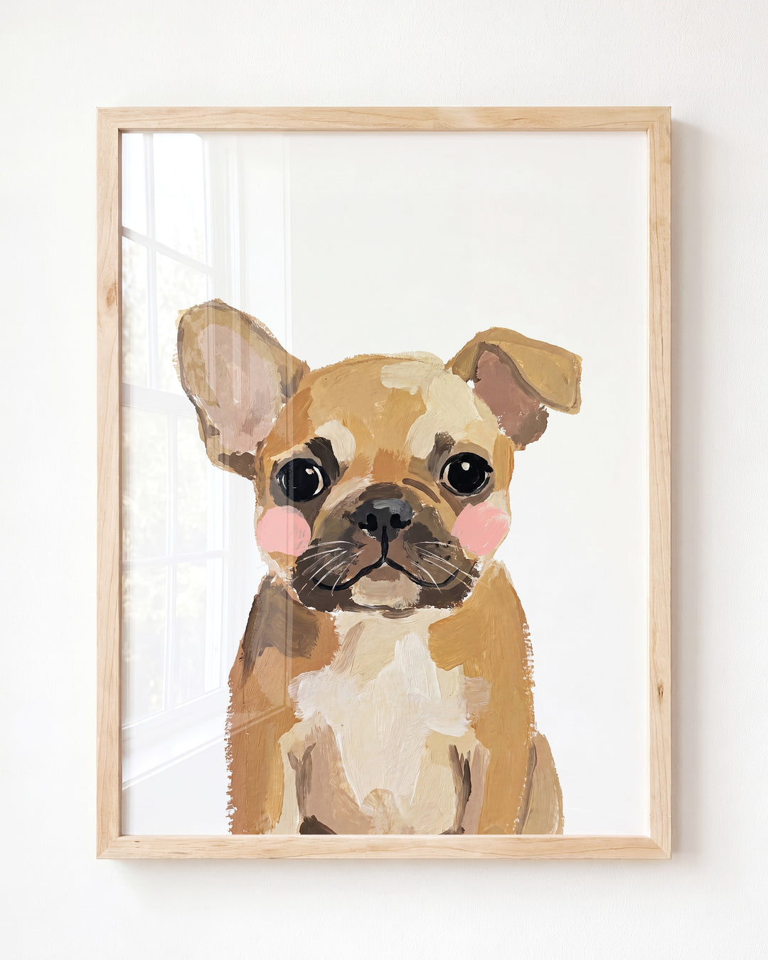 Little Painted Dog-French-Bulldog
