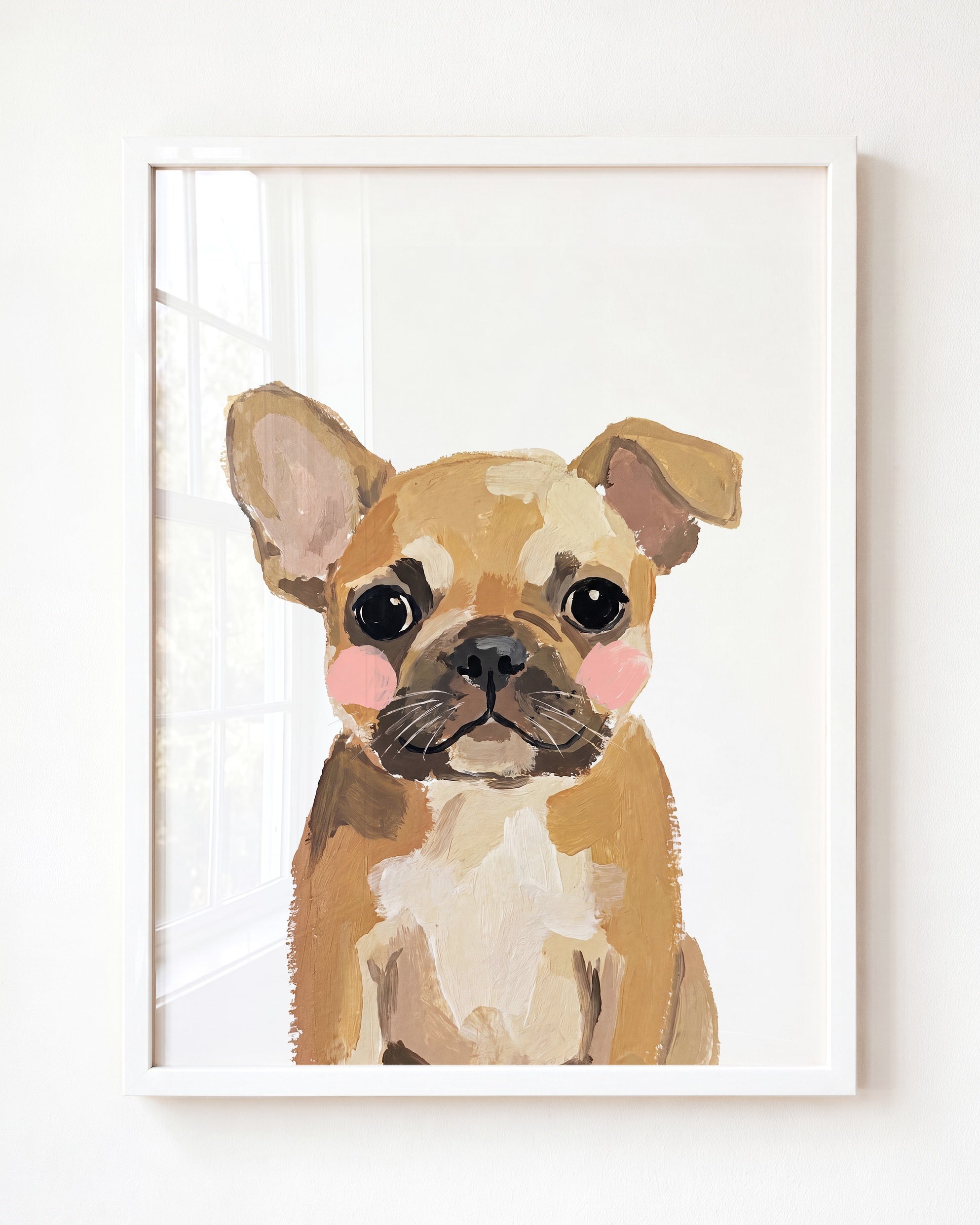 Little Painted Dog-French-Bulldog