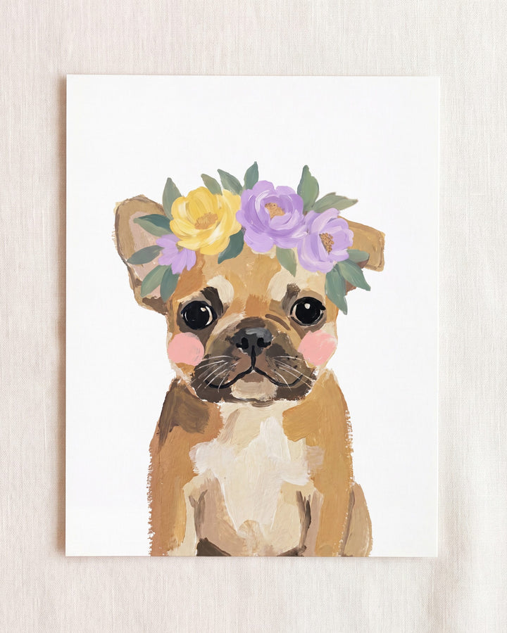 Little Painted Dog-French-Bulldog