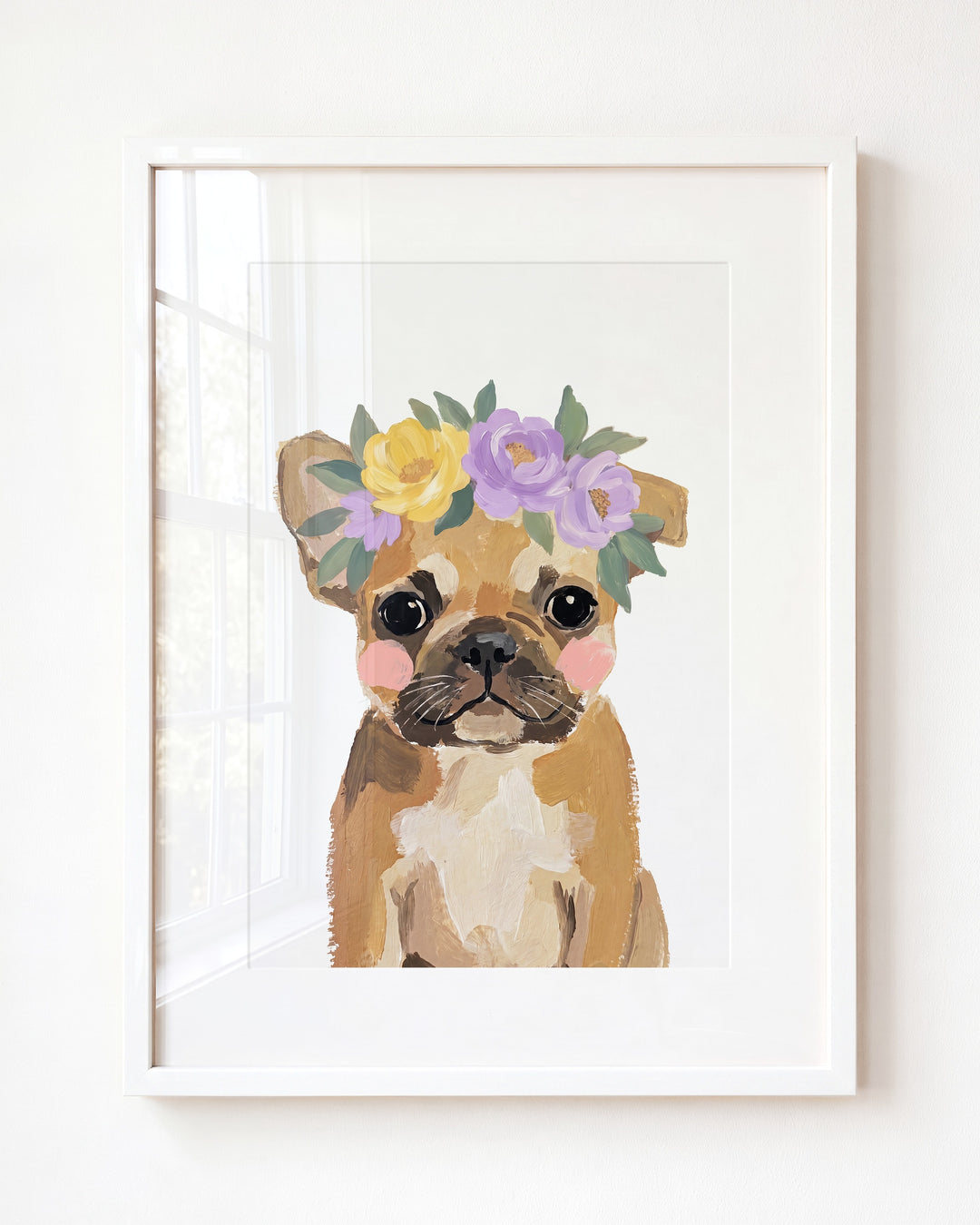 Little Painted Dog-French-Bulldog