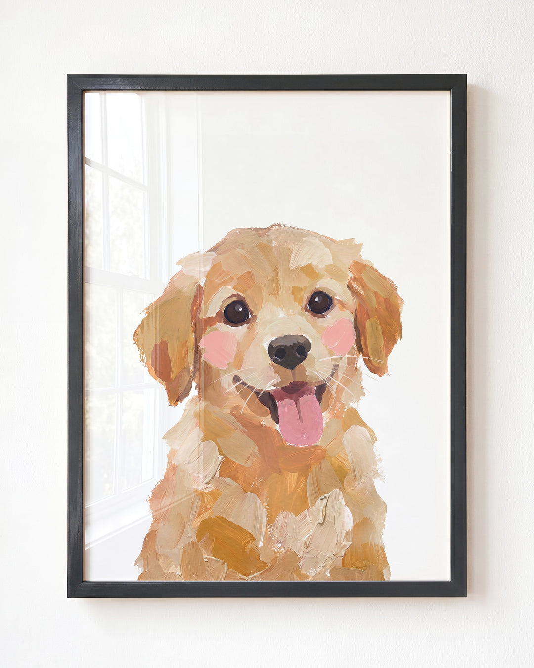 Little Painted Dog-Golden-Retriever