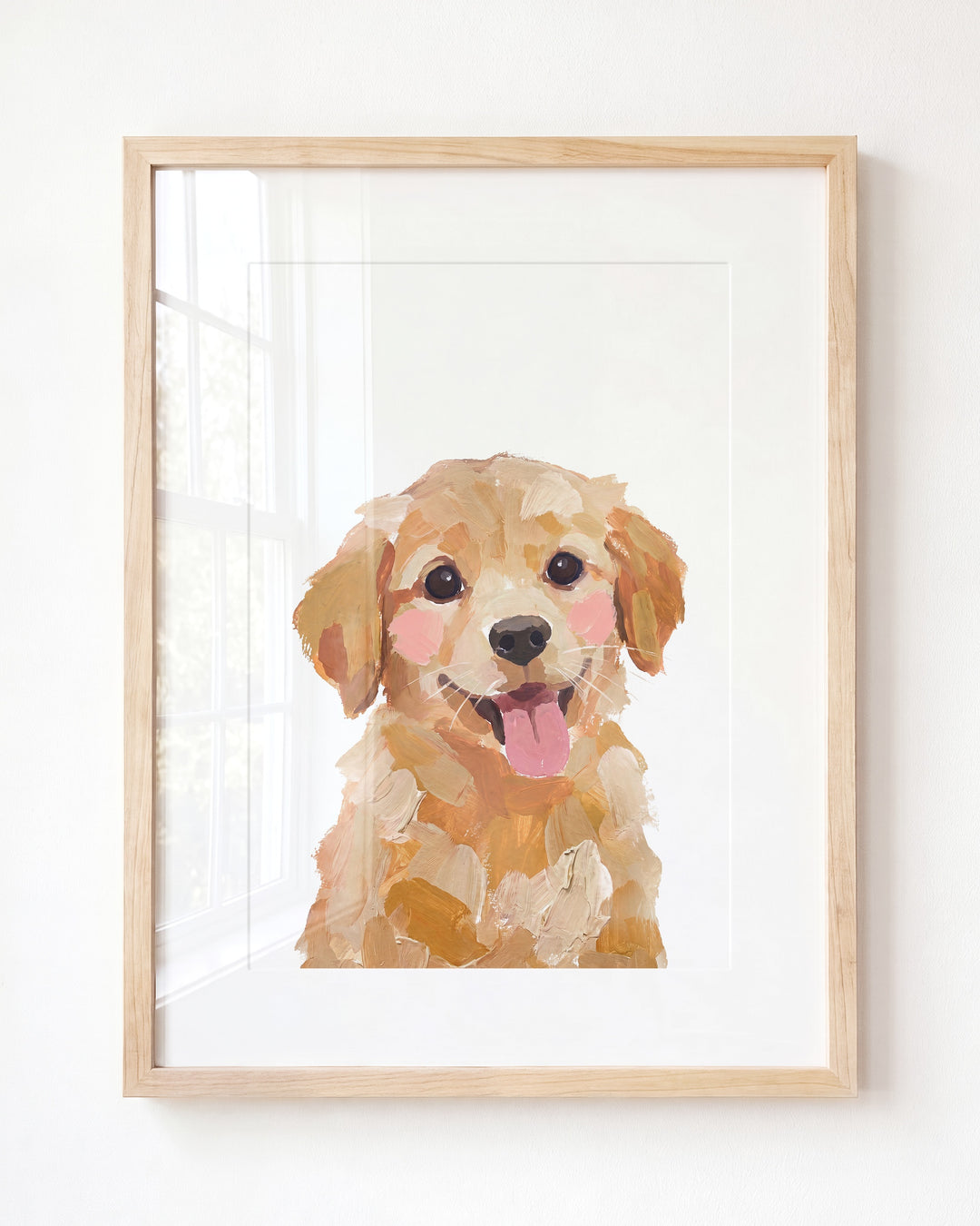 Little Painted Dog-Golden-Retriever