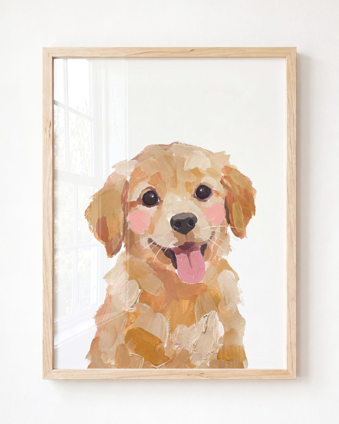 Little Painted Dog-Golden-Retriever