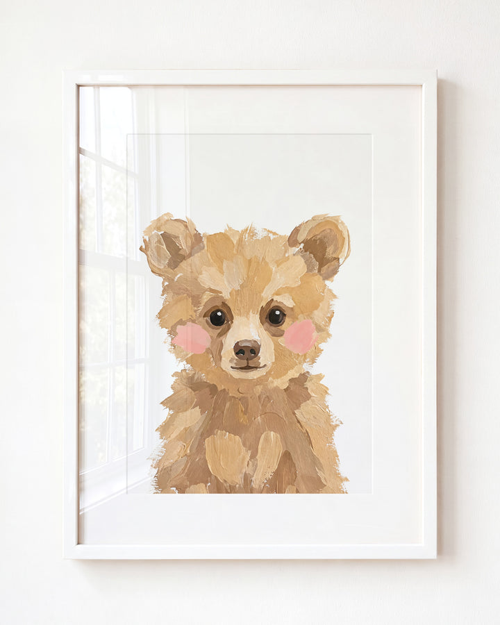 Little Painted Grizzly Bear