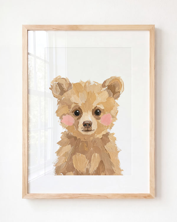 Little Painted Grizzly Bear
