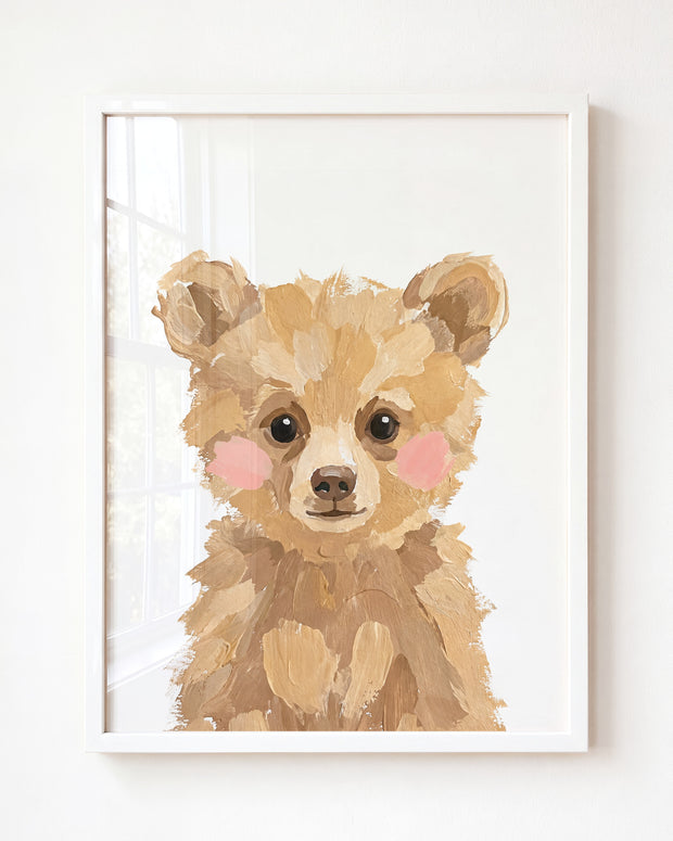 Little Painted Grizzly Bear