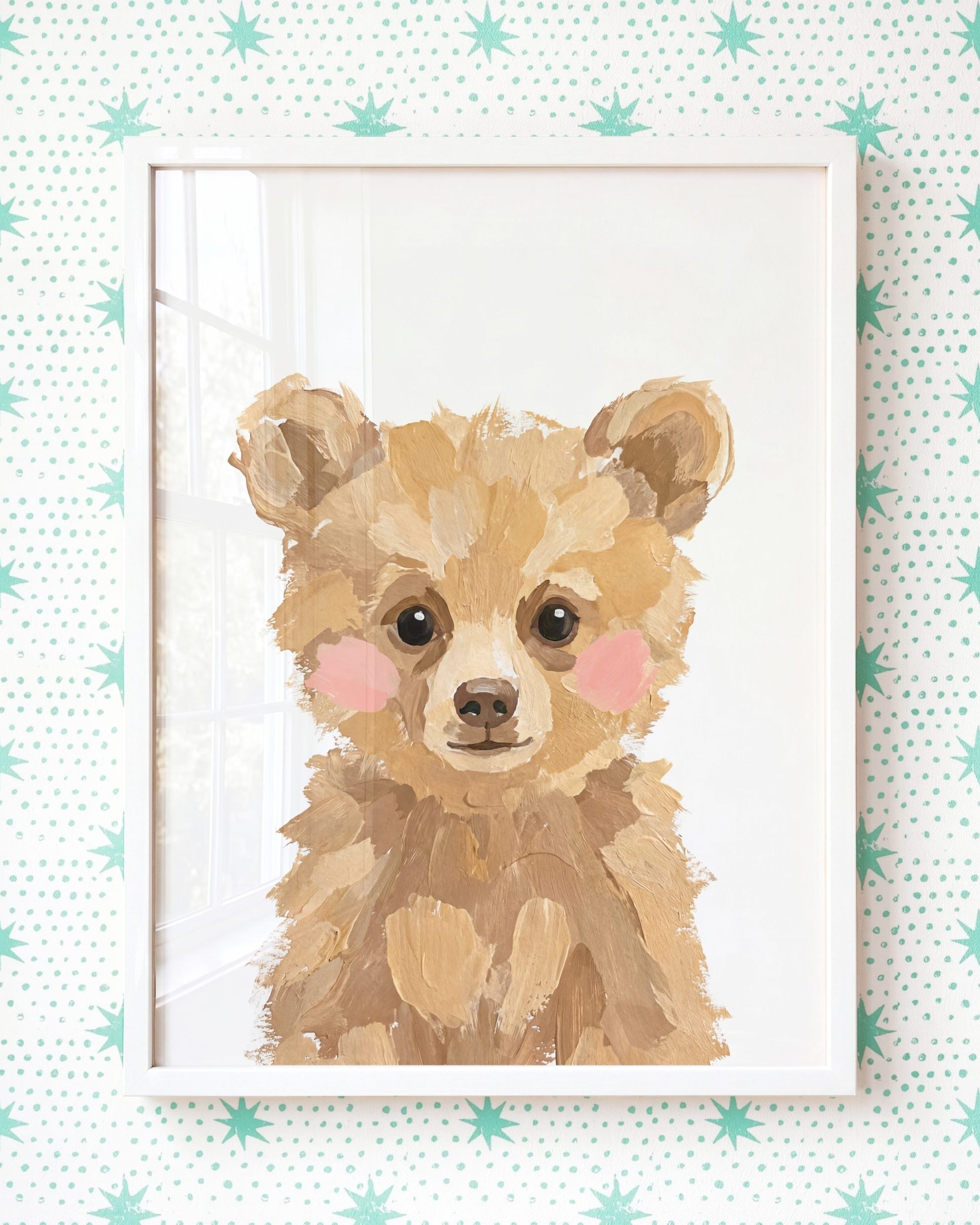 Little Painted Grizzly Bear