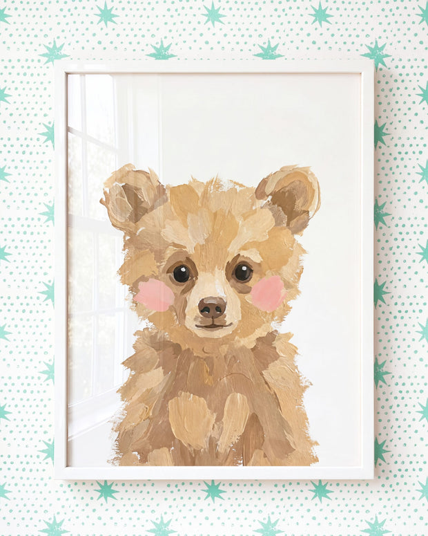 Little Painted Grizzly Bear