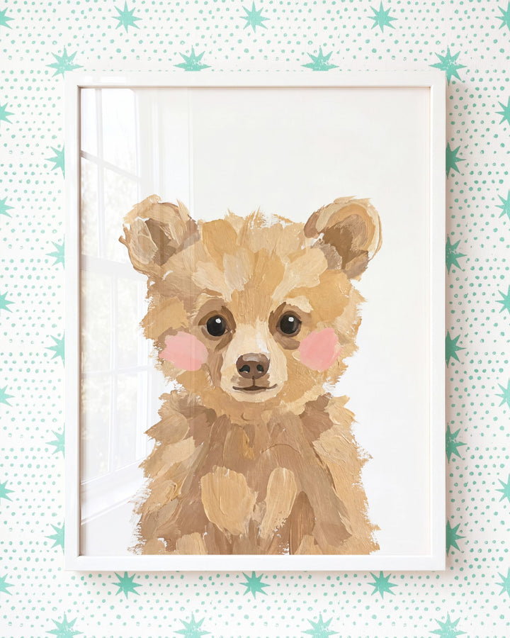 Little Painted Grizzly Bear