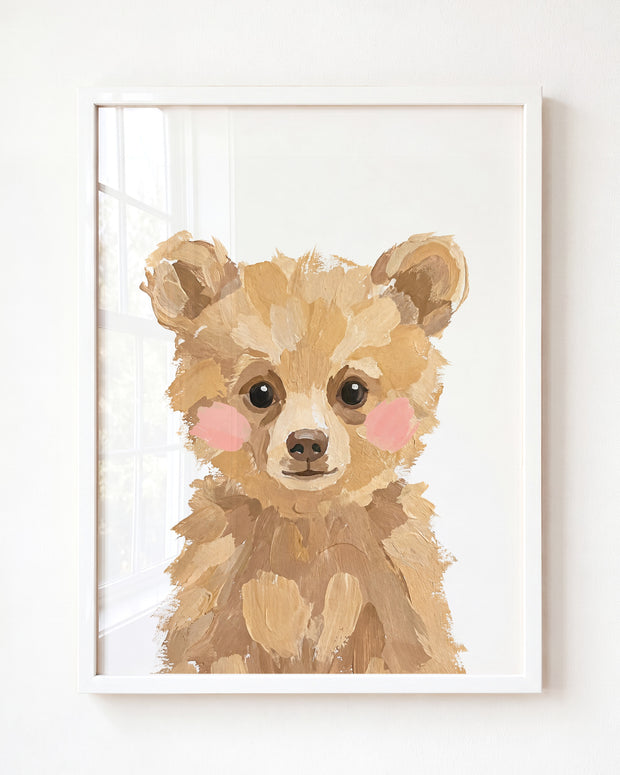Little Painted Grizzly Bear