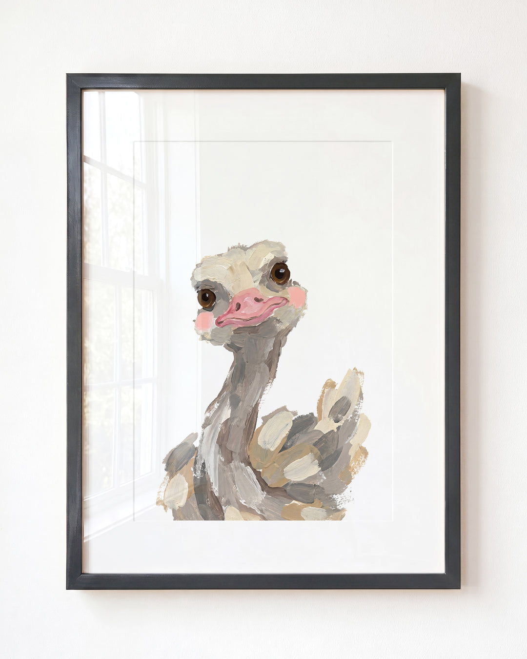Little Painted Ostrich
