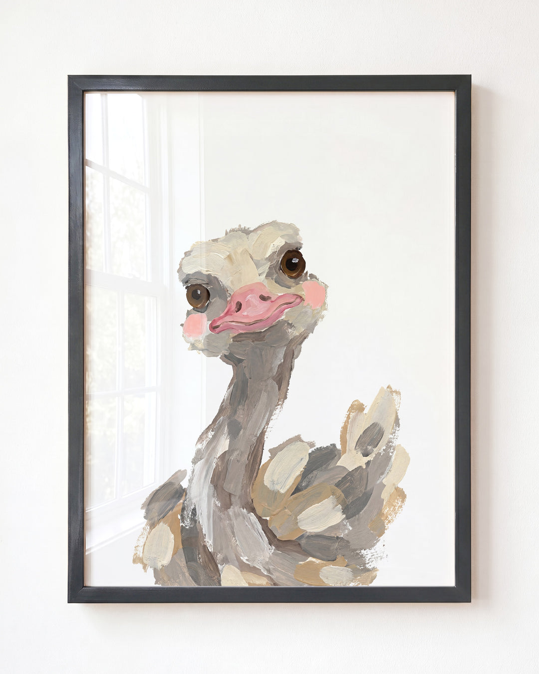Little Painted Ostrich
