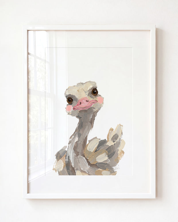 Little Painted Ostrich
