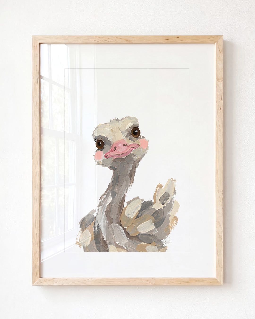 Little Painted Ostrich