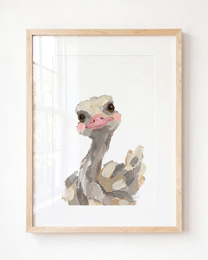 Little Painted Ostrich