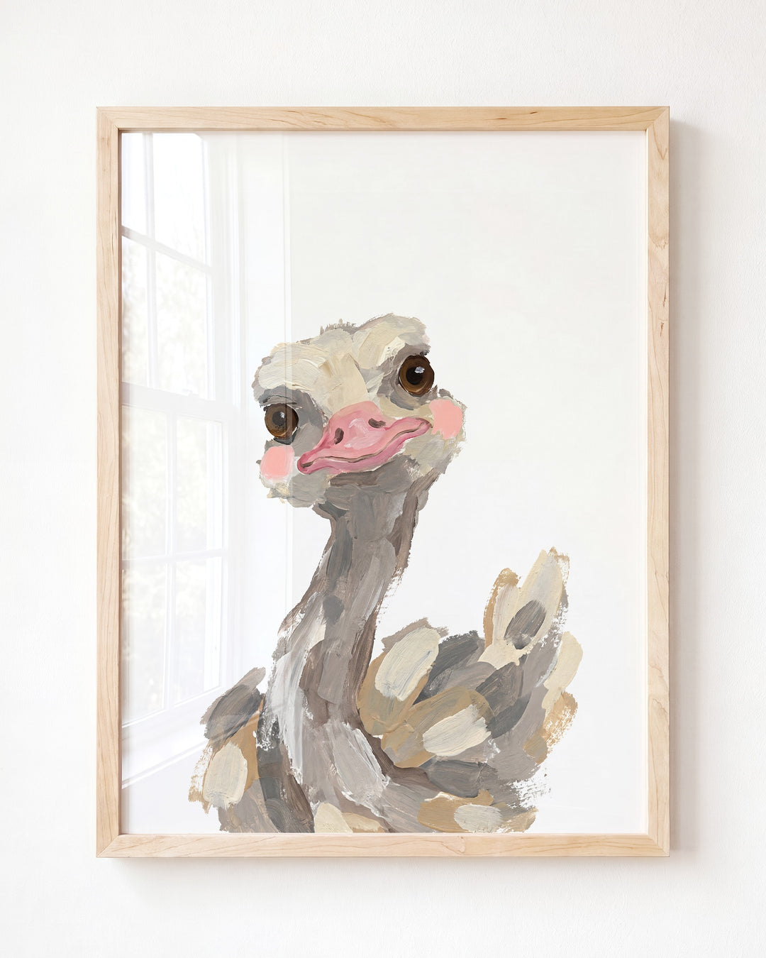 Little Painted Ostrich