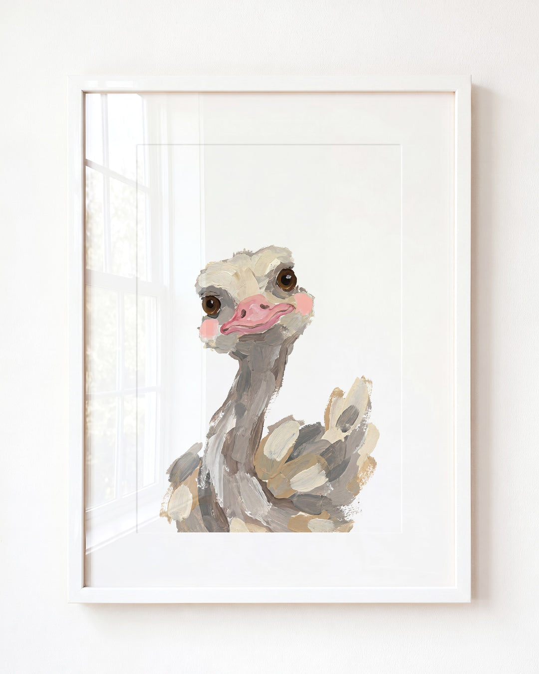 Little Painted Ostrich