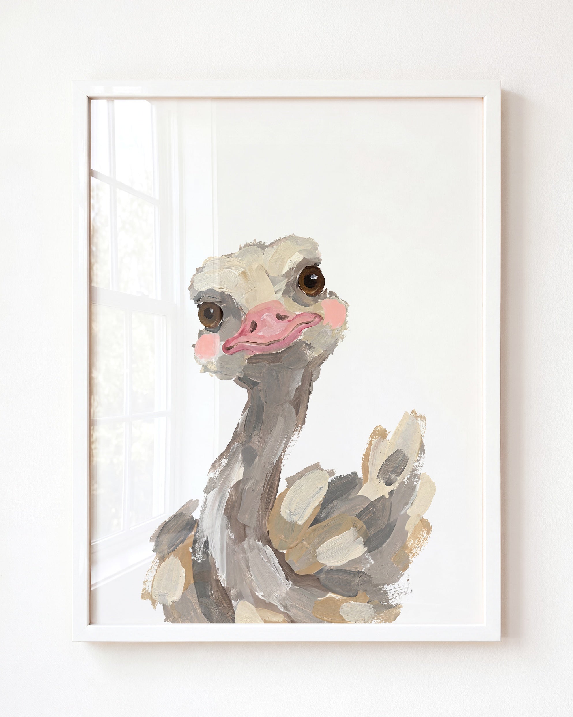 Little Painted Ostrich
