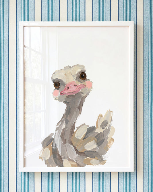 Little Painted Ostrich