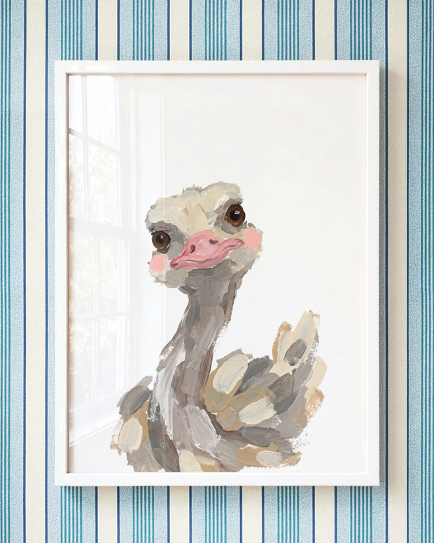 Little Painted Ostrich