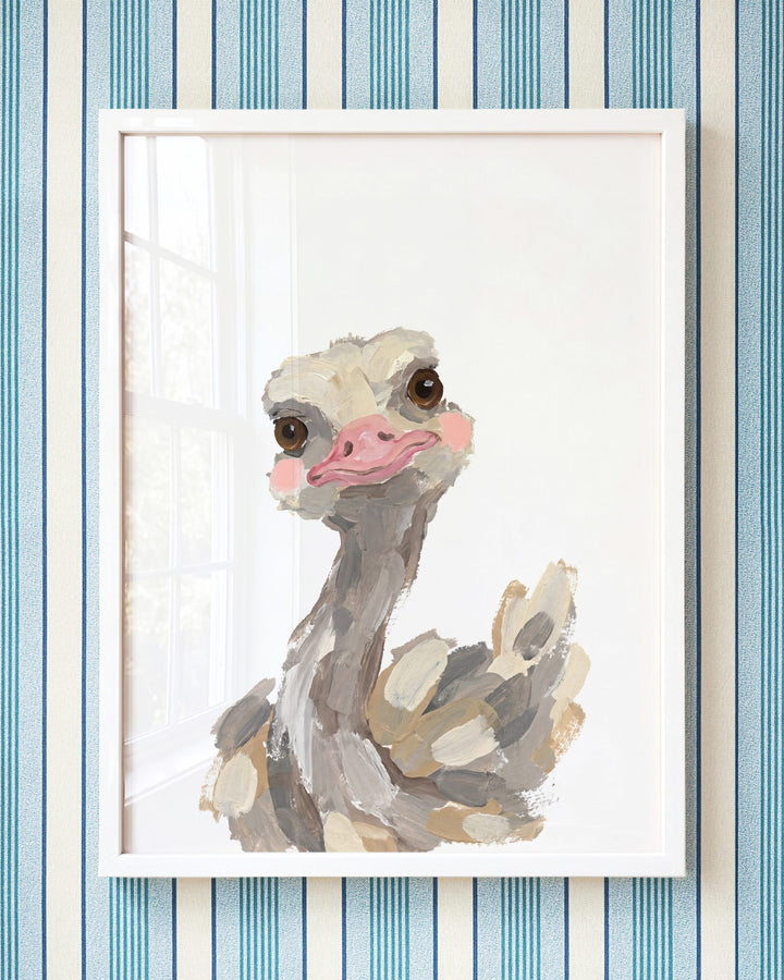 Little Painted Ostrich