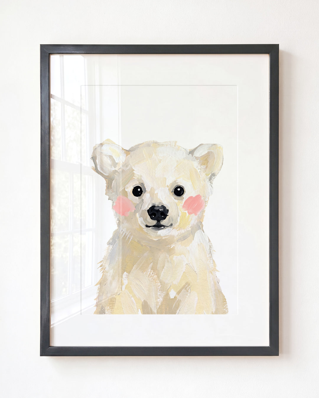 Little Painted Polar Bear