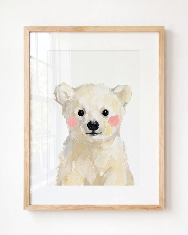 Little Painted Polar Bear