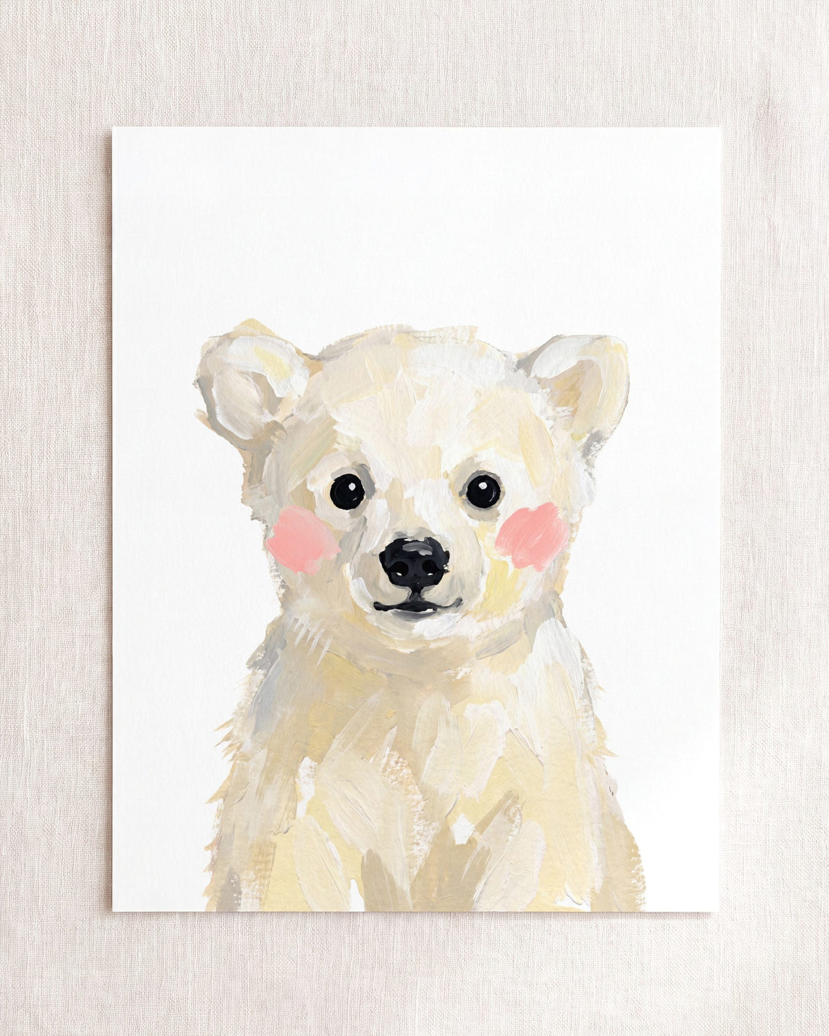 Little Painted Polar Bear