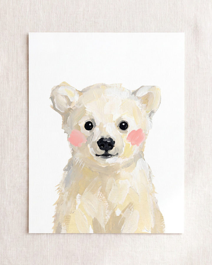 Little Painted Polar Bear